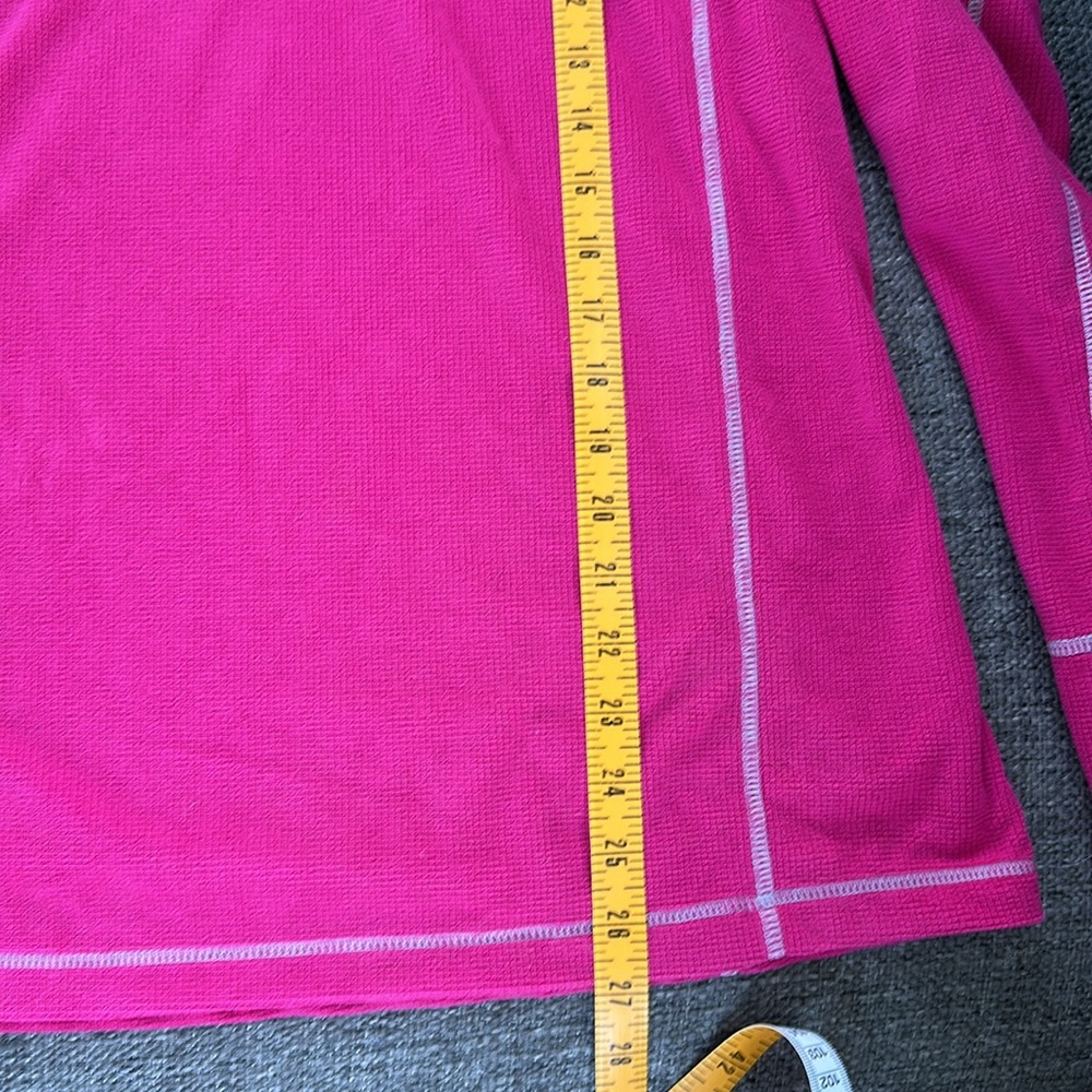 Outfitter Trading Women’s Pink Quarter Zip Winter Park Colorado Large - Picture 3 of 7
